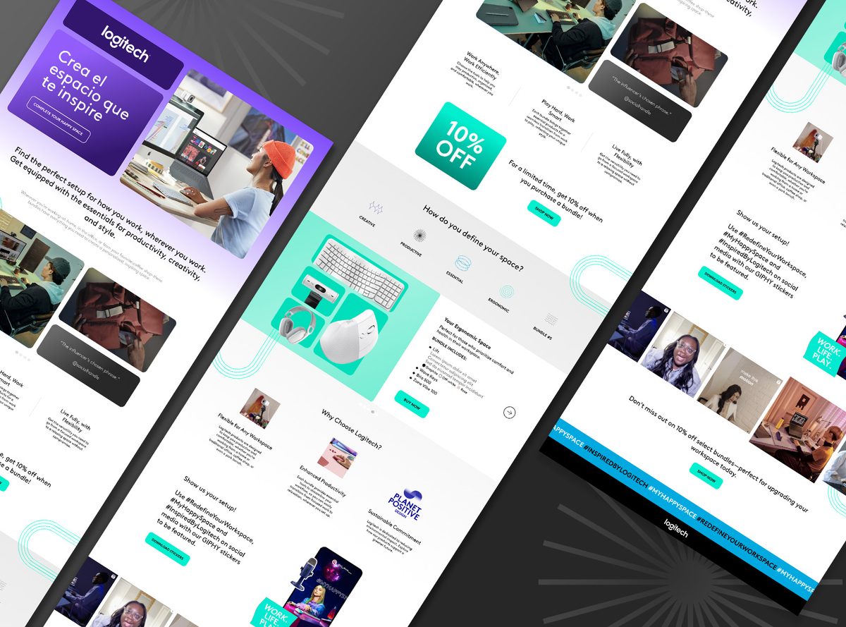 Logitech Brand & Marketing Case Study | StayGold